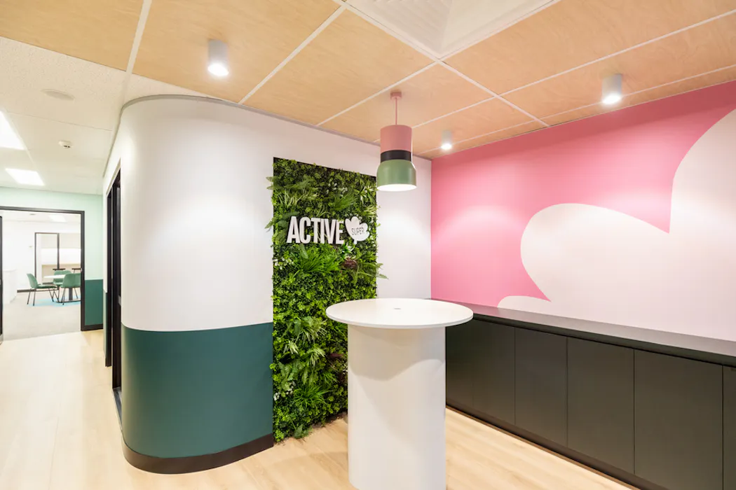 Active Super office fitout indoor