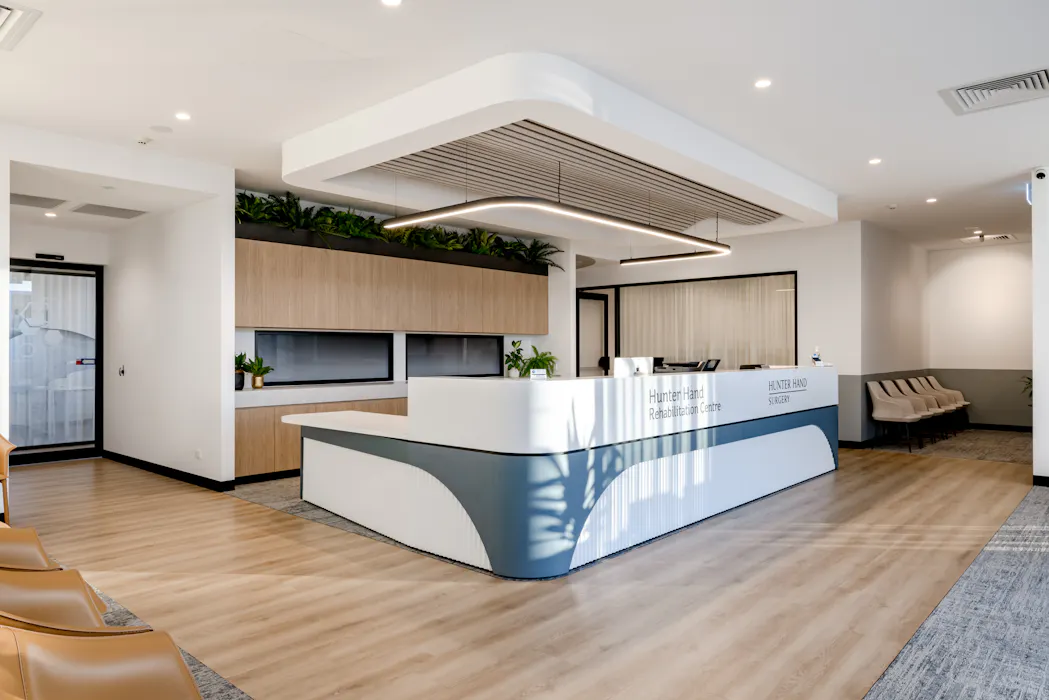 Hunter Hands medical fitout project by Skelcon